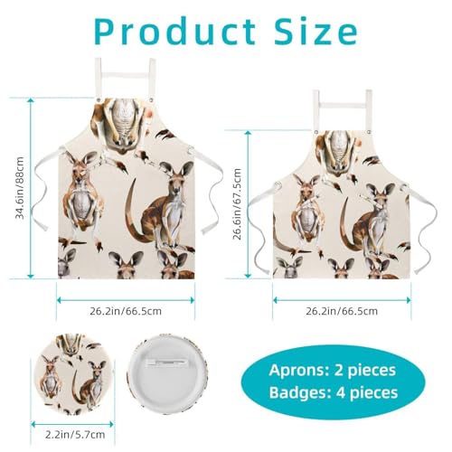Tablier de restaurant One Large ajustable pour travailler sans tache - 2