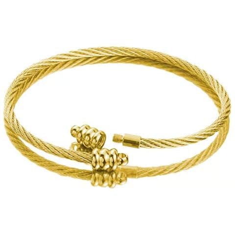 JMQJewelry Women Girls Kids Cuff Bangle Charms Bead Bracelets Birthstone Stainless Steel Bracelets Braided Christmas Mothers Jewelry Cover