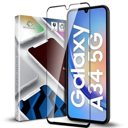 Image of Supershieldz NeoGuard HD+ Tempered Glass Screen Protector Guard for Samsung Galaxy A34, 9H Hardness | Case-Friendly | Easy Installation Kit