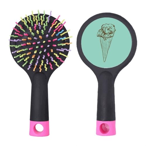 Brosse à cheveux démêlante coussin pneumatique design Ice Salon