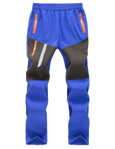 Kids Lightweight Trousers Summer Boys Water Repellent Windproof Trousers Girls Casual Quick Dry Pants