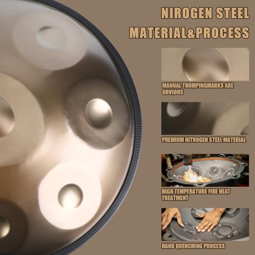 Eavnbaek EBSD-GD Handpan Drum, Handpan Drums thumb #2