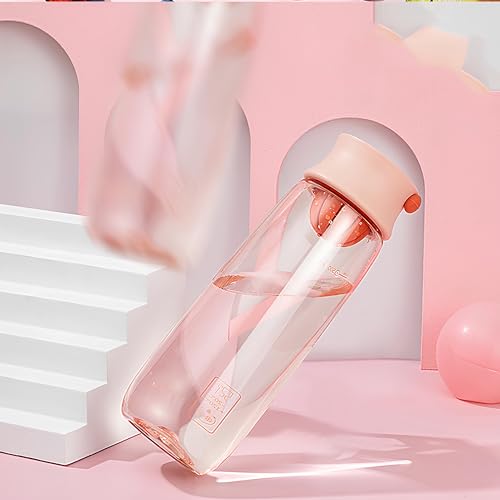 Image of THE VENTI SHOTAY COOL Unbreakable Water Bottle with Sipper BPA Free Tritian, Leak-Proof Water Bottle Ideal for Office, Sports, School, Gym (Pink - 610ML)