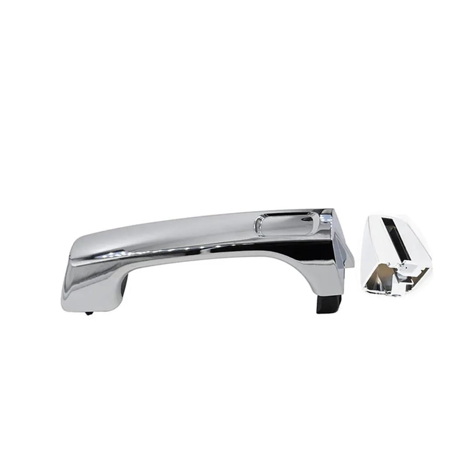 Lzbzhb Chrome Silver Car Exterior Outsidedoor Handle For 2006 2007 2008 2009 2010 For Hummer For H3 Exterior Door Handle Front Rear Left Right 25832249 15932907 15296933 15794314(Chrome Silver)