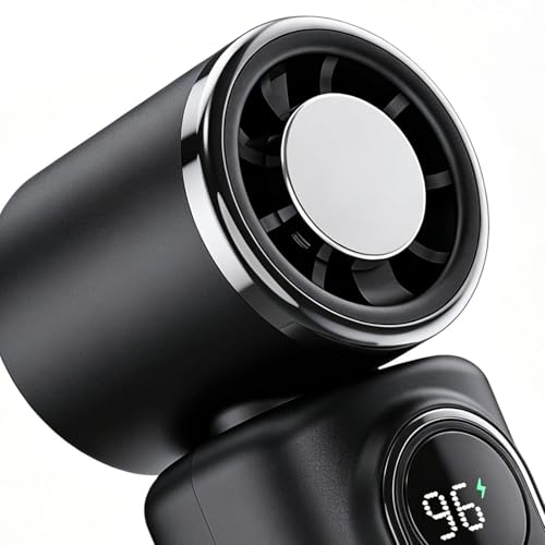 Mini ventilateur à clipser 3000 mAh rechargeable USB à 5 vitesses - 7