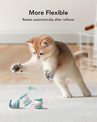 Petlibro Interactive Cat Toys For Indoor Cats, Automatic Cat Toy With Led Lights, Cat Mouse Toys, Smart Sensing Cat Toys, Moving Cat Toy, Smart Electric Cat Toy, Usb Rechargeable, Auto On/Off #TOP5