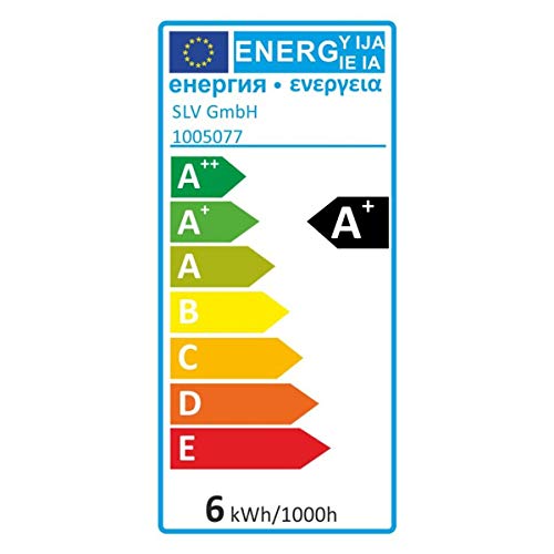 SLV LED lamp LED Bulb QPAR51 / Bulb, lamp, LED / GU10 2700K 6W 450lm Black dimmable 38 Degrees - Image 2