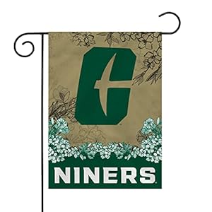 Rico Industries NCAA N.Carolina-Charlotte 49ers Primary 13″ x 18″ Double Sided Garden Flag