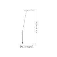 Vista 4 de Soporte de red ajustable Soporte de red Soporte de soporte para cuna Soporte de toldo para cuna de guardería, cama y cuna