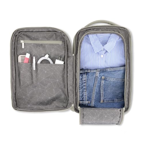 Image of Samsonite Better Than Basic Travel Backpack - Lightweight Carry On Backpack Sized To Fit Under Most Airline Seats - Limestone Gray