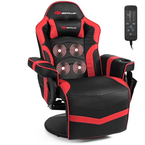 Goplus Massage Gaming Chair
