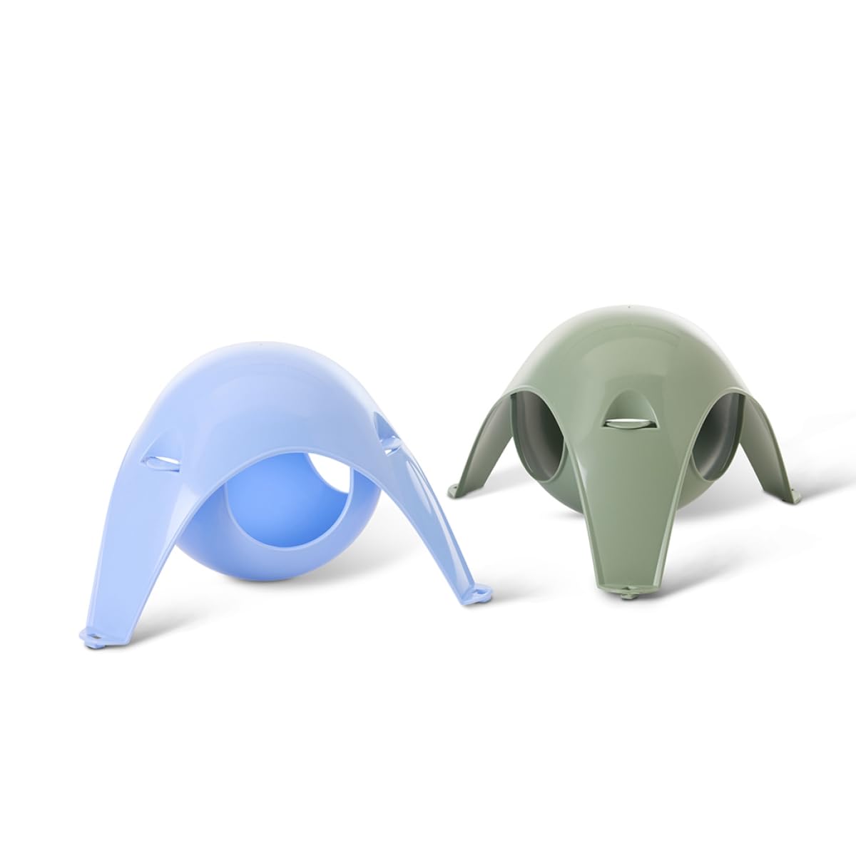 Nobby Small Animal House - Green/Blue - 8.5" x 8.5" x 5" - Hamster - Small Breeds