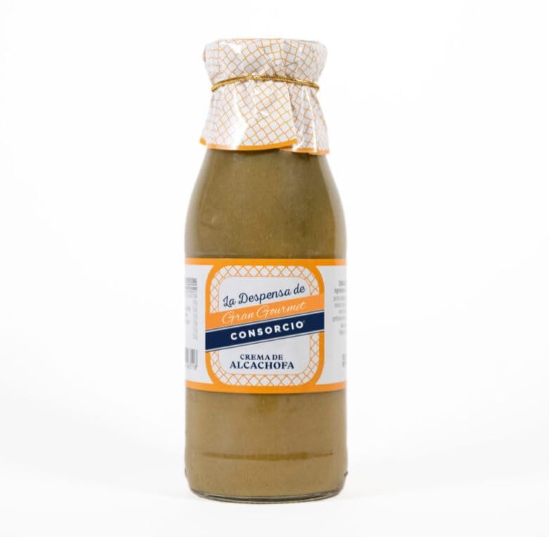 Consorcio - TARRO CREMA DE ALCACHOFA BOT. 500 ML CONSORCIO GRAN GOURMET