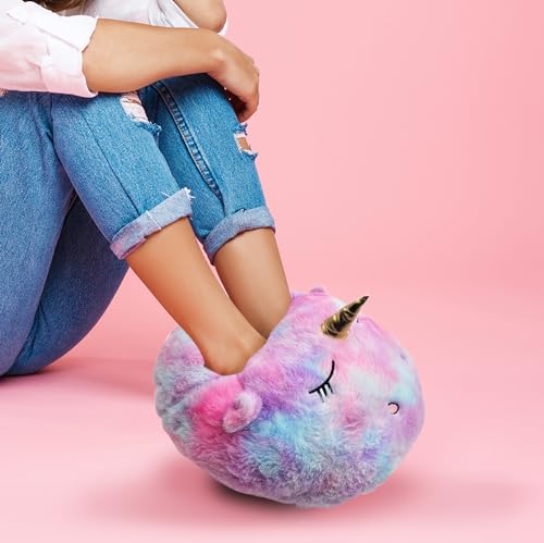 Chauffe-pieds licorne et chaussons chauffants bureau Mad Monkey