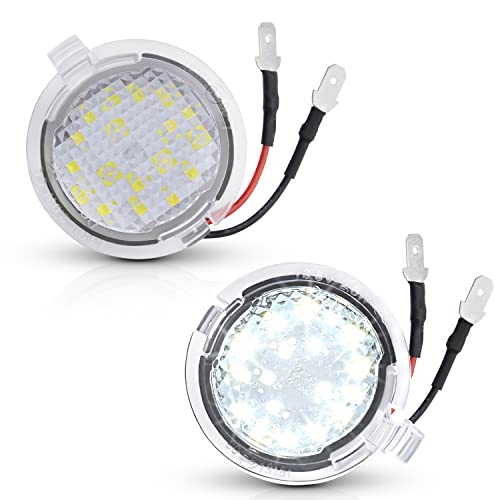Luces LED para espejos laterales Ford F150 y más, par de 2 miniatura 1