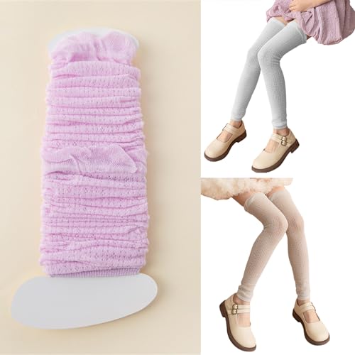 Sock,Leg Warmer for Spring Girl Sweet Fishnet Over the Knee Socks Leg Breathable Socks2
