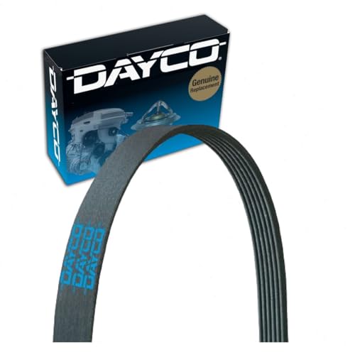 Dayco Water Pump Serpentine Belt Compatible with Jaguar X-Type 2.5L 3.0L V6 2002-2008