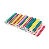 fimo nail art canes Facilité D'Utilisation: La canne se découpe facilement en tranches fines ou épaisses pour créer des autocollants ongles adaptés à vos designs de manucure diy à la maison ou en salon