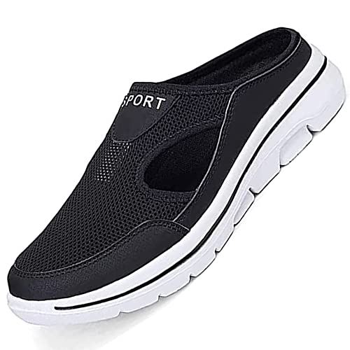 Men's Comfort Breathable Support Sports Sandals, Outdoor Casual Non Slip Orthopedic Sneakers Walking Slip on Shoes