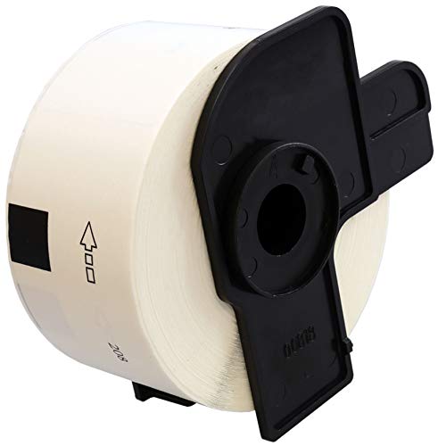 Cartridges Kingdom DK11208 DK-11208 38mm x 90mm Papier Étiquettes compatible pour BROTHER P-Touch Imprimantes, Papier thermique | 400 Étiquettes par Rouleau Cover