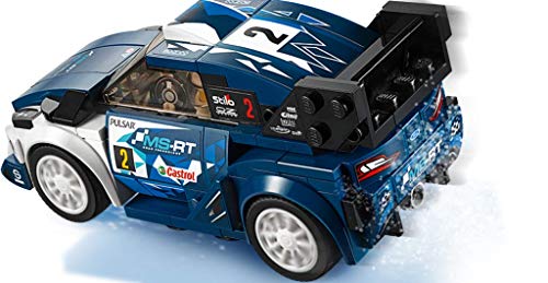 75885 Speed Champions Ford Fiesta M-Sport WRC (Ritirato dal Produttore) - Lego - Immagine 4