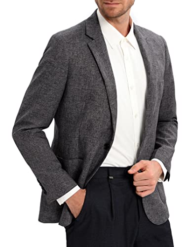 Men's Sport Coats & Blazers Linen Suit Jacket Casual Blazer for Men One Button2