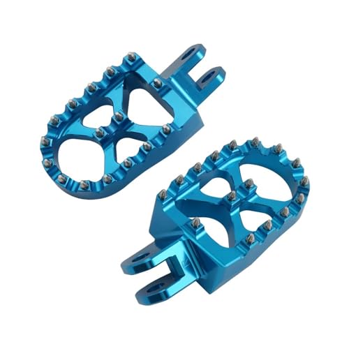 Pédales Moto DRZ400S Cale Pied Large pour Conduite Trail Off-Road et Enduro 2000-2024