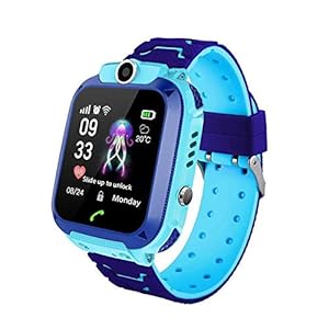 MOGOI Q12 Kinder Smart Watch Telefon Für Kinder Student Jungen Mädchen Smartwatch Wasserdicht IP6 1,44 Zoll Touch Glas Sport Handgelenk Mit Position Tracker Dialer Alarm Spiele