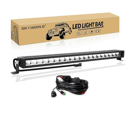 Barra LED 23 pulgadas para camiones con cable incluido de 12/24V