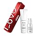 Steampod | Routine Cheveux Epais - Trousse Love | Sérum Protection Pointes - Crème de Lissage Vapo-Active - Trousse | Double Action : Lissage et Protection | 50ml - 150 ml | L'Oréal Professionnel