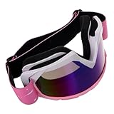 MUELODSIC Motorradbrille Schutzbrille Winddicht Staubdicht Hochauflösende Gläser Ergonomisch...