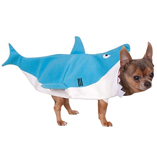 Pet Dog Cat Shark Bite Animal Halloween Fancy Kleid Kostüm Outfit Kleidung S-XL -, Small