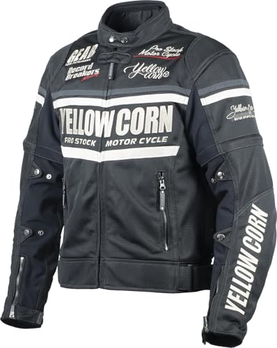 Amazon | イエローコーン BB-6104 メッシュジャケット BK/IV L