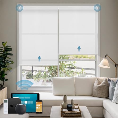 Motorized HomeKit Shades with Remote & Voice Control