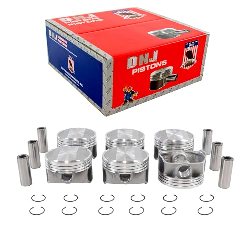 DNJ P4213.20 Oversize Piston Set for 2011-2019 Ford Edge, Explorer, F-150 3.5L V6 24V DOHC 3496cc