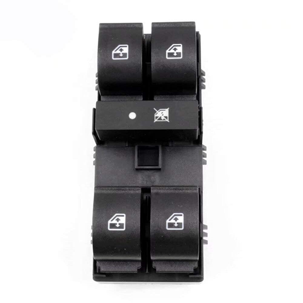 ATU Comando Pulsante di Leva Vetro Compatibile per F.i.a.t Doblo 2011-2015, O.p.e.l Combo 2012-2016, Pulsante, Nero, Manuale