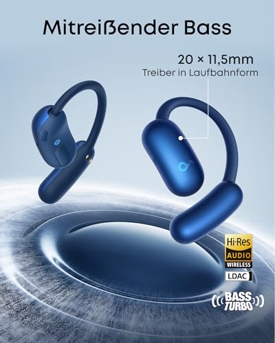 Soundcore by Anker AeroFit 2, Open-Ear Kopfhörer, KI-Übersetzung, IP55 – Ansicht 6