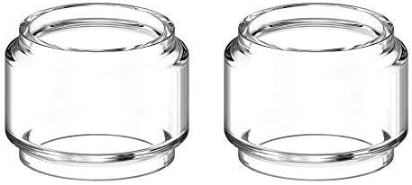 2X Spare Bulb Pyrex Glass Tube Pieces for UWell Valyrian Atomizer Rainbow Bubble Glass