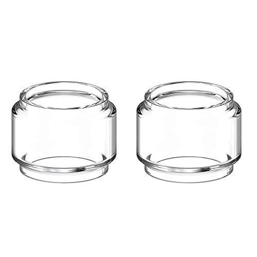 FURUIPENG2X Spare Bulb Pyrex Glass Tube Pieces for UWell Valyrian Atomizer Rainbow Bubble Glass