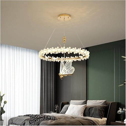 Lustres de plafond en cristal modernes salon et chambre avec éclairage décor oiseau