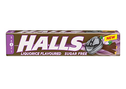 Halls Regaliz - Sin azúcar - 20 unidades