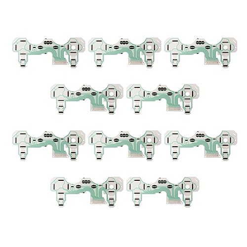 MOUDOAUER Film conducteur pour PS3 Dual Shock 3 SA1Q160A Contrôleur, Remplacement Ruban Circuit Board PCB Contact Pad Flex Câble