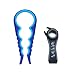 Jar Opener Bottle Opener Gripper Pad For Weak Hands, 5 in 1 Jar Opener for arthritic hands and Jars, Cans, Wine & Beer (Blue/Grey)