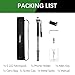 Manbily 65-Inch Camera Monopod, 5 Sections Aluminum Travel Monopod for Canon Nikon Sony DSLR Cameras Video Camcorder, Compact Portable Lightweight（E-222） (Green)