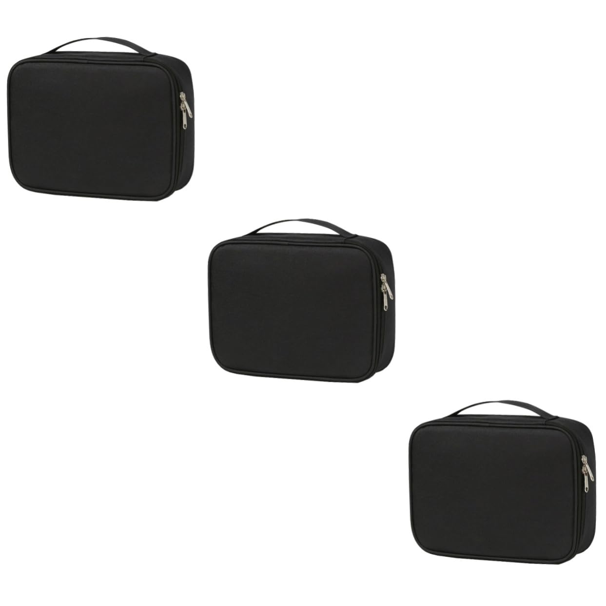 jojofuny 3pezzi Organizer Elettronico Compatto Per Accessori Digitali Borsa Porta Caricabatterie e Cavi Per Viaggi e Uso Quotidiano