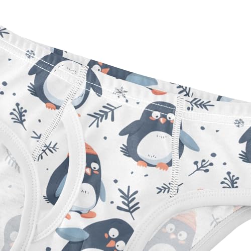 Cute Penguins Seamless Boys' Underwear 100% Cotton Boys' Briefs Soft Toddler Underwear4