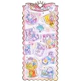 ステッカー クリスタルオイル充填 日記帳 プランナー かわいい 装飾 モバイル スクラップブッキング Diy 文房具 クラフト ランダムスタイル 1枚入り