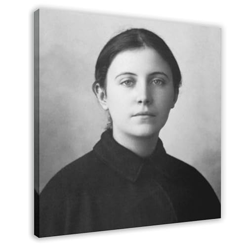 Portrait de Saint Gemma Galgani Passion du Christ pour la foi