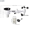 ECOWITT Estaciones Meteorológicas Wifi GW1201, 7 en 1 Unidad de Sensor Inalámbrico Exterior para el Hogar con Energía Solar WS69, 3 en 1 Nuevo Gateway Wifi Interior GW1200 #1