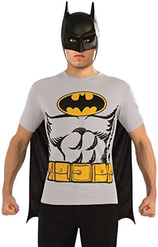 mens batman t shirt with cape